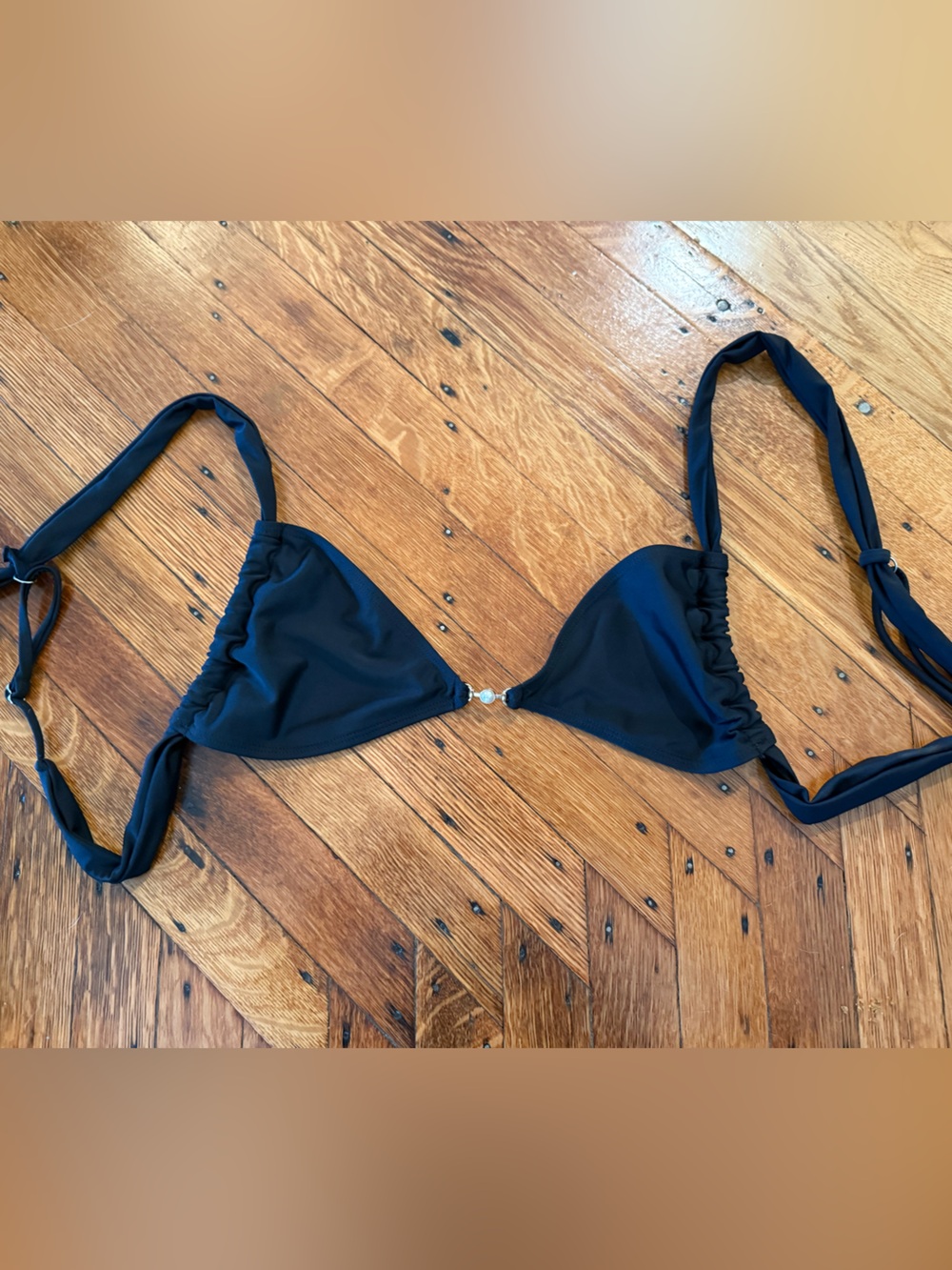 Black Triangle Bikini Top - Women Intimates & Sleepwear